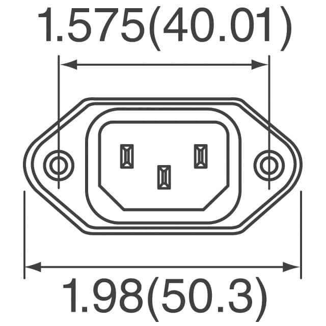 1-6609016-3 TE Connectivity Corcom Filters  Power Entry Modules (PEM)